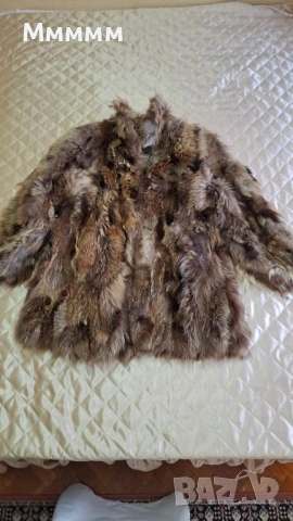 Палто от лисица естествен косъм, снимка 3 - Палта, манта - 52338939