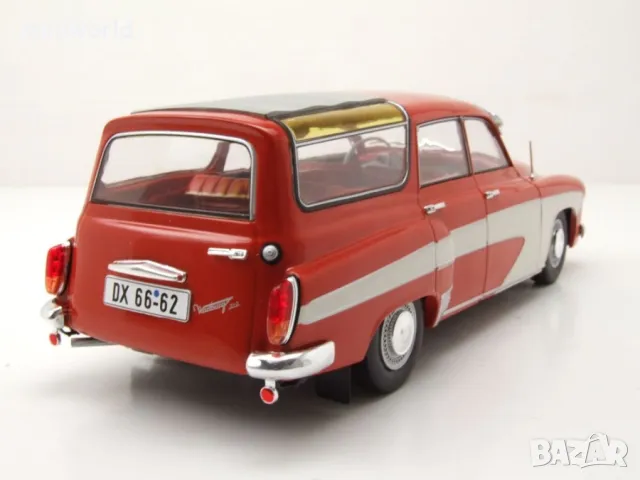 Wartburg 312 Camping 1965 - мащаб 1:18 на Solido моделът е нов в кутия, снимка 2 - Колекции - 49560907