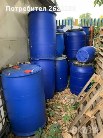 Бидони 220 L с два отвора, снимка 3 - Бидони, бурета и бъчви - 50427179