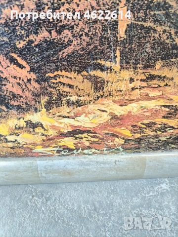 ГОЛЯМА АВТОРСКА КАРТИНА МАСЛЕНИ БОИ ВЪРХУ ПЛАТНО , снимка 2 - Картини - 53117727