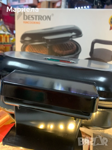 Bestron Уред за бургери / 750W / Уред за сандвични, снимка 10 - Други - 52117971