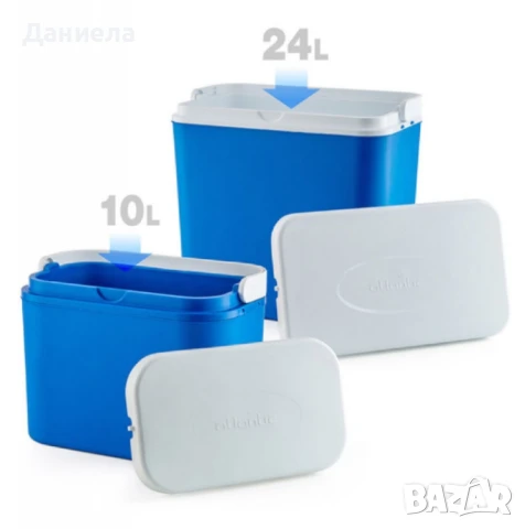 Комплект хладилни кутии, ATLANTIC 24+10 л, снимка 2 - Хладилни чанти - 50489225
