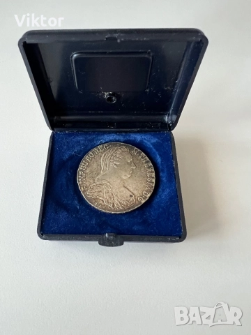 Сребърна монета “Мария Терезия” от 1780, снимка 1