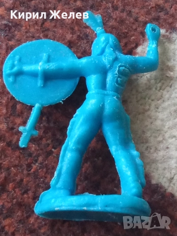 Фигурка на индиански воин 51782, снимка 4 - Фигурки - 52138799