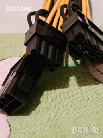 PCI Express power 6 pin женско > 2 x 8 pin мъжко