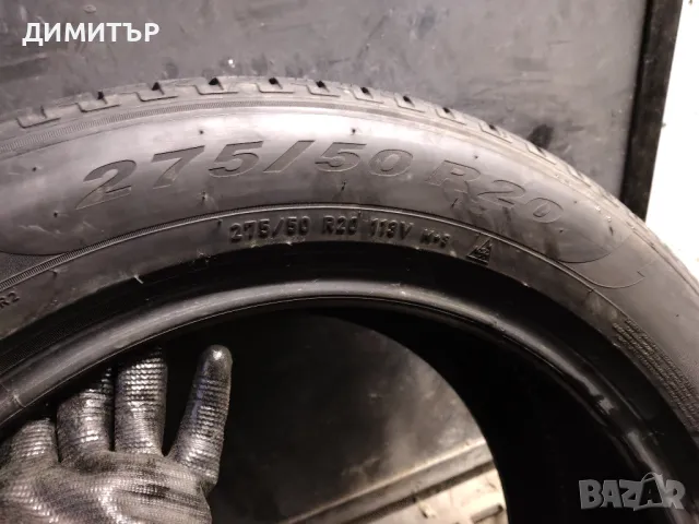 4бр.зимни гуми PIRELLI 275/50/20 113V DOT 1021, снимка 7 - Гуми и джанти - 49262131