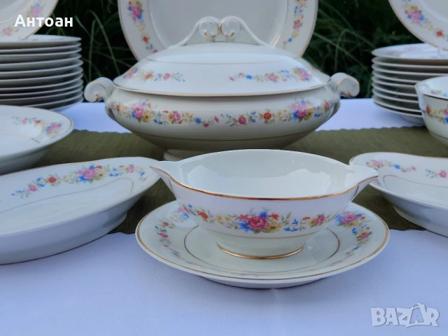 Порцеланов сервиз за хранене -Limoges France , снимка 4 - Сервизи - 50557170