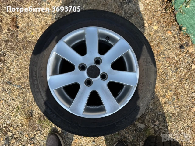 Джанти 4X100 ET 38 14R., снимка 5 - Гуми и джанти - 51409884