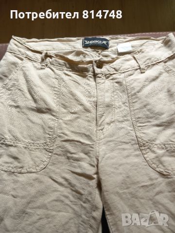 Дамски панталони с външни джобове, снимка 4 - Панталони - 45836411