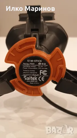 Гейм джойстик Saitek ST90 Stick, снимка 7 - Джойстици и геймпадове - 48159339