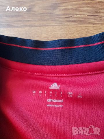 Adidas Manchester united футболна тениска L размер , снимка 3 - Тениски - 46038671