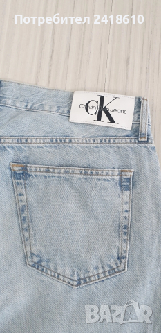 Calvin Klein Jeans Straight Fit Mens Size 34/30 ОРИГИНАЛ! Мъжки Дънки!, снимка 10 - Дънки - 54220506