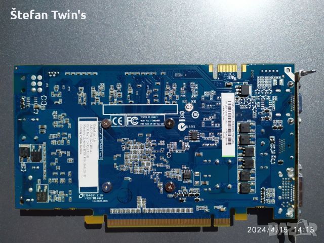 Видео карта Nvidia GeForce GT130 1.5GB GDDR2 192bit PCI-E VGA, HDMI, DVI-I, снимка 3 - Видеокарти - 45287498