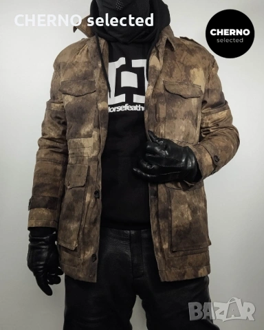 Мъжко камуфлажно полево яке DRYKORN Field Camo Jacket feat. British Millerain – размер L , снимка 9 - Якета - 53850954