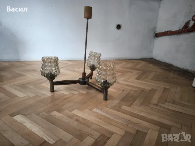 ретро полилей лампа 