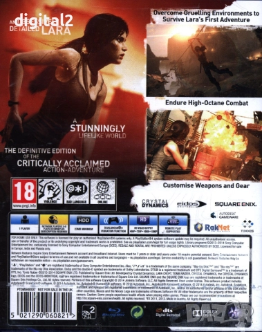 Tomb Raider - Definitive Edition /  /PS4 / Игра / Нова Запечатана , снимка 2 - Игри за PlayStation - 52547281