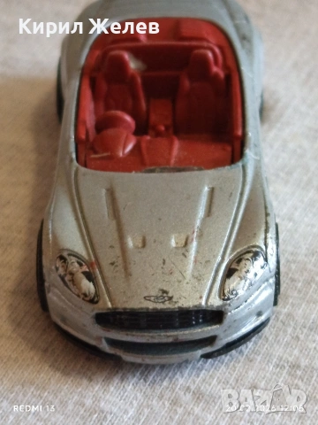 Метална количка спортен модел ASTON MARTIN за КОЛЕКЦИЯ ДЕКОРАЦИЯ 40256, снимка 2 - Колекции - 53559284