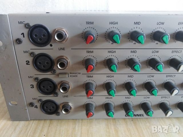 BELL--mpx-424 power mixer, снимка 2 - Ресийвъри, усилватели, смесителни пултове - 45927875