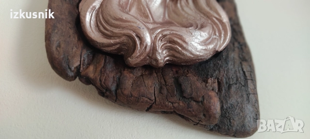 Христос – барелеф върху старо дърво, снимка 5 - Антикварни и старинни предмети - 52376672