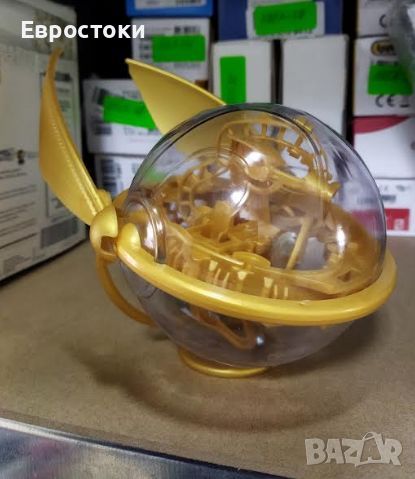 Игра Spin Master Perplexus Harry Potter Snitch, сфера с 3D лабиринт с 30 препятствия, снимка 7 - Образователни игри - 46228919