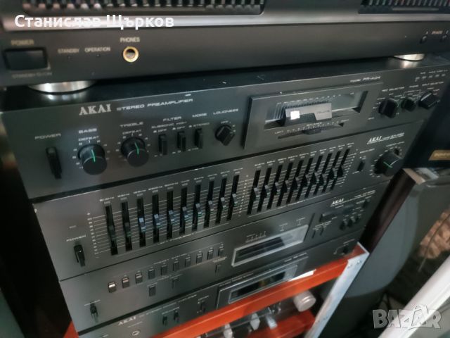 Akai  PR-A-04&PA-W04 Control Amplifier/Power Amplifier , снимка 3 - Ресийвъри, усилватели, смесителни пултове - 46296603