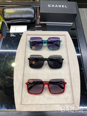 очила с черен обикновен калъф и ув защита bvgari chanel hermes, снимка 12 - Слънчеви и диоптрични очила - 51410512