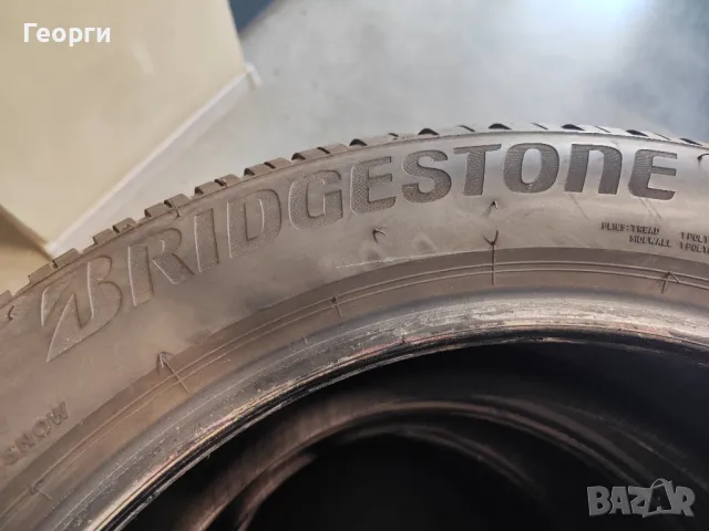 2бр.зимни гуми 205/55/17 Bridgestone, снимка 3 - Гуми и джанти - 49516324