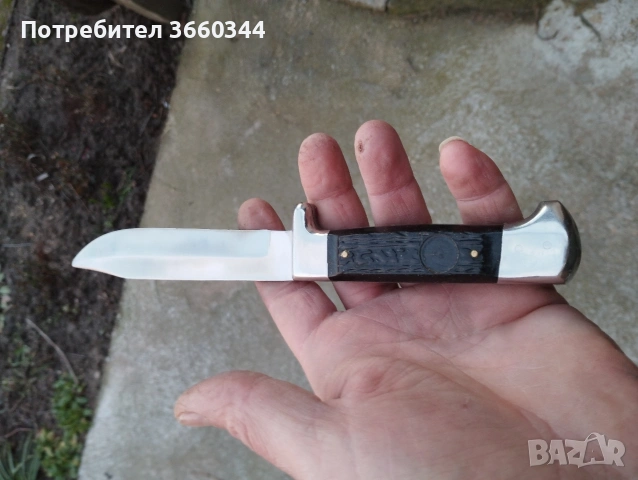 български нож Еделвайс, снимка 4 - Ножове - 53525692