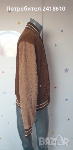 Gant Brown Colorblocked Bomber Jacket Size M НОВО !ОРИГИНАЛ! Мъжко Бомбър Яке!, снимка 13 - Якета - 53821307