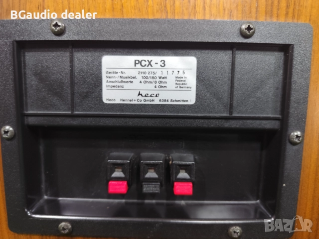 Тонколони Heco PCX 3 , снимка 8 - Тонколони - 51684093