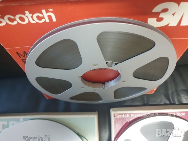 26,5см. 10,5"  метална магнетофонна ролка Scotch. С лента и кутия. , снимка 6 - Други музикални жанрове - 45572134