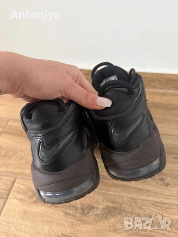 Сникьрси Nike Air More Uptempo  Черен, снимка 5 - Маратонки - 53508425