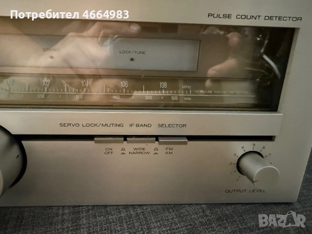 Kenwood KT815 DX tuner, снимка 3 - Ресийвъри, усилватели, смесителни пултове - 52594373