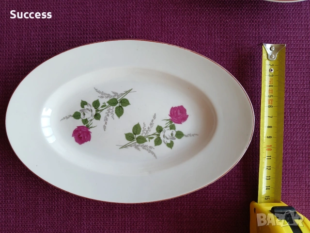 Порцеланови чинии , снимка 3 - Чинии - 53939380