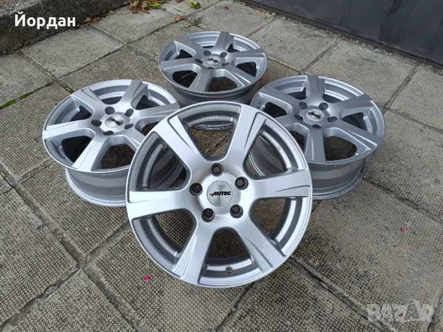 Алуминиеви джанти 16 цола 5x114,3 NISSAN Dacia Renault / Нисан Рено Дачия, снимка 1 - Гуми и джанти - 47570028