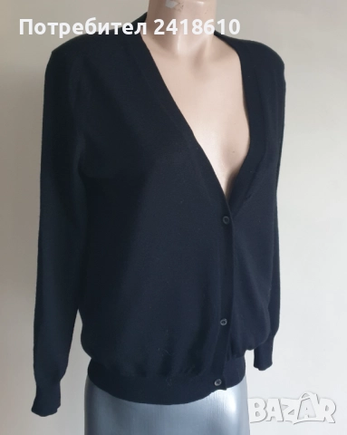 Prada Wool  Cardigan Womens Size 42/ M - L ОРИГИНАЛ! Дамскa Жилетка!, снимка 13 - Жилетки - 52265976