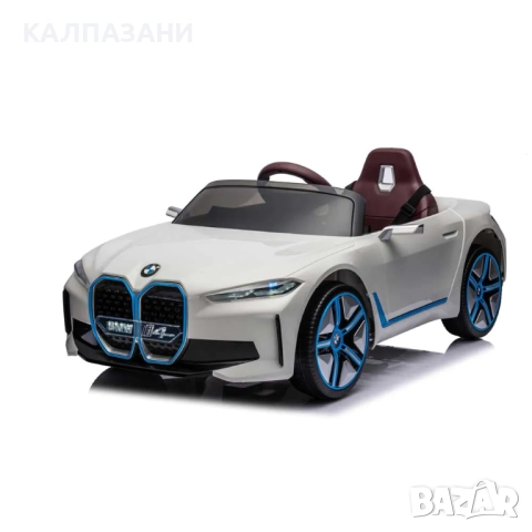 Кола Акумулаторна 12V BMW  JE1009 с родителски контрол Бяла, снимка 3 - Коли, камиони, мотори, писти - 51665286