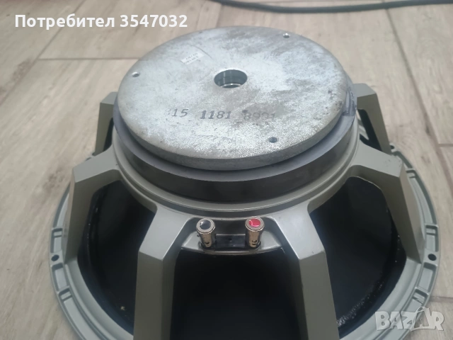15" говорител Electro Voice 15L400, снимка 2 - Тонколони - 53853687