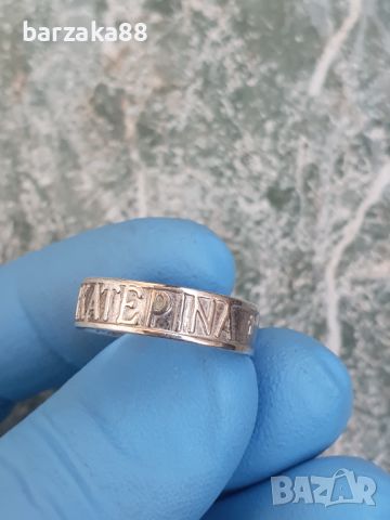 Сребърен пръстен AK Katepina, снимка 9 - Пръстени - 45282990