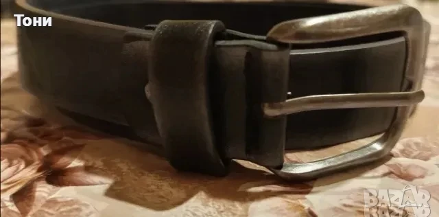 MISCHMASCH BERLIN Нов Мъжки Колан Изцяло от Естествена Кожа 120см., снимка 10 - Колани - 50690939