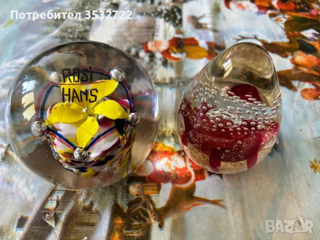 Две топки морано , снимка 2 - Декорация за дома - 50373041