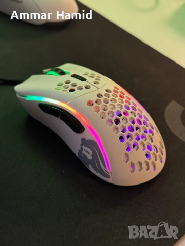 Геймърска мишка Glorious Model - minus мат бяла