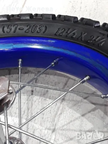 Тротинетка с надуваеми гуми 12  1/2×2  1/4 -,,CATIC", снимка 3 - Детски велосипеди, триколки и коли - 50316780