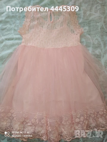 Приказна рокличка 6-7 г, снимка 5 - Детски рокли и поли - 50506307