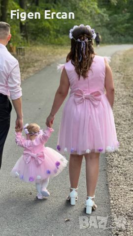 Еднакви рокли за мама и бебе, снимка 3 - Комплекти - 45678706