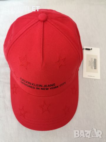 Оригинална шапка с козирка Calvin Klein Jeans  /406/, снимка 2 - Шапки - 46489624