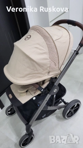 Количка Cybex Balios S Lux Almond Beige, снимка 7 - Детски колички - 53037678