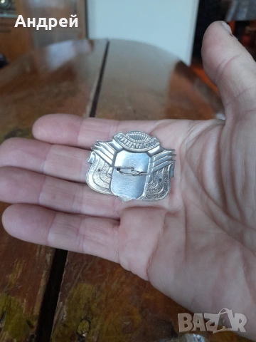 Кокарда Полиция #2, снимка 3 - Антикварни и старинни предмети - 53685196