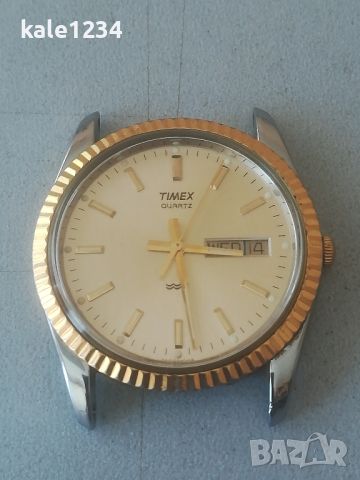 Часовник TIMEX quartz. Day date. Vintage watch. , снимка 3 - Мъжки - 45962285