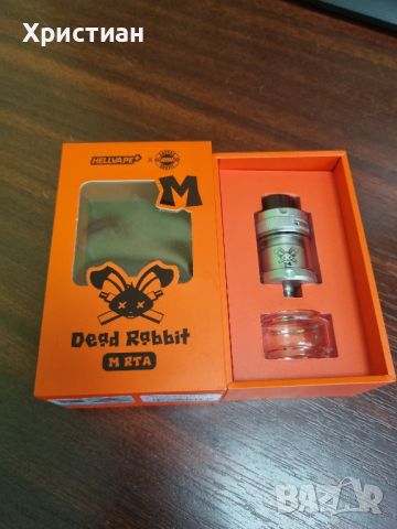 Автомайзер Hellvape Dead Rabbit M RTA, снимка 3 - Друга електроника - 45194021